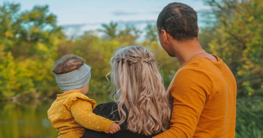 a happy family in Vanuatu